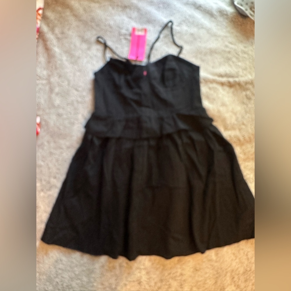 Betsey Johnson Black Knit‎ Top - Picture 3 of 6
